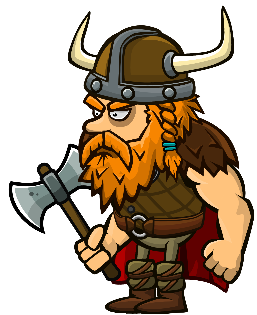 바이킹 전사 7011 vikingwarrior-brown 전신 가이드